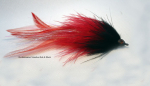 Pike Streamer Marabou Red & Black